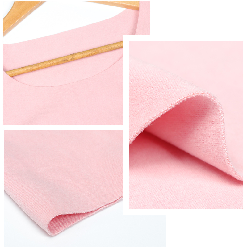 Женский немецкий флисовый бесшовный термокомплект с круглым вырезом