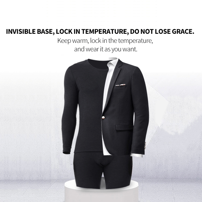 Бесшовный сэндвич с круглым вырезом и пэчворком для мужчин, термонабор