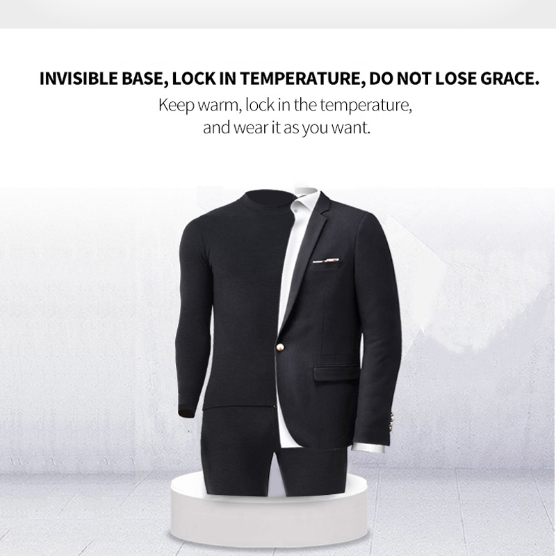 Мужские комплекты термобелья с круглым вырезом и средним вырезом