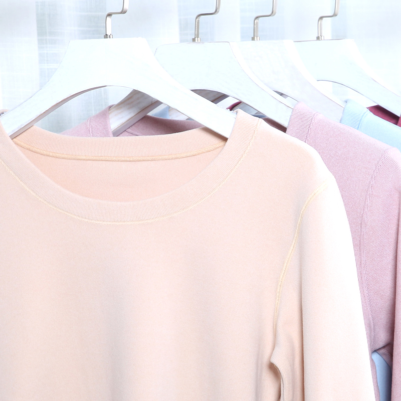 Женский немецкий флисовый термокомплект с круглым вырезом и начесом