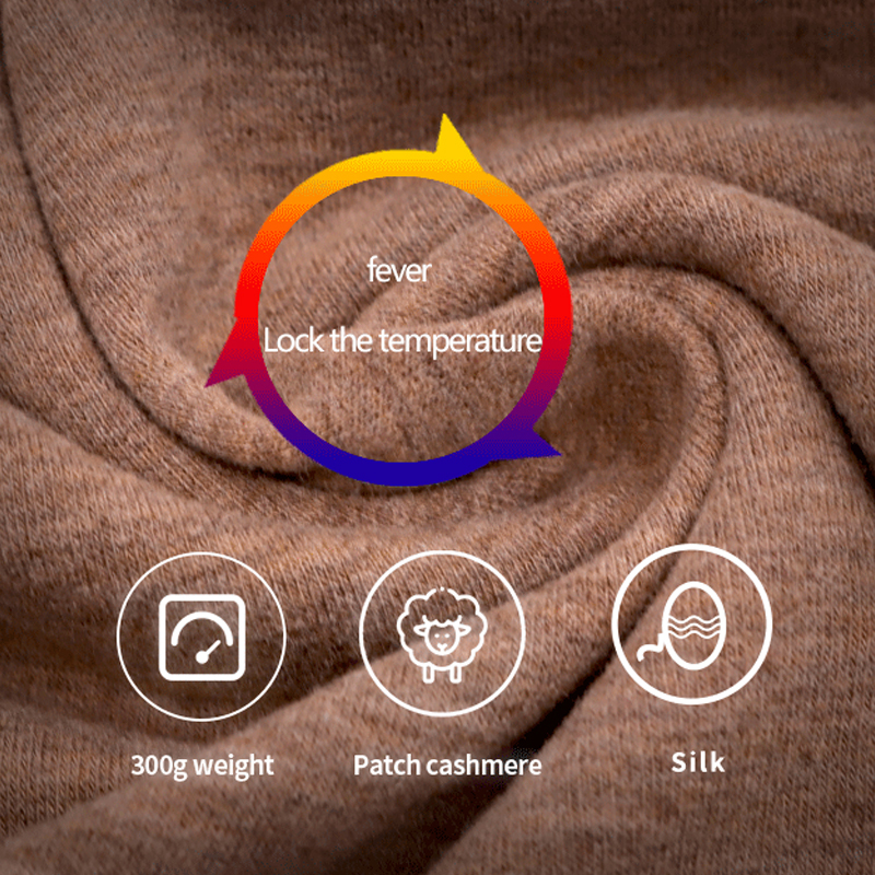 Мужские термокомплекты нижнего белья с заплаткой на среднем вороте