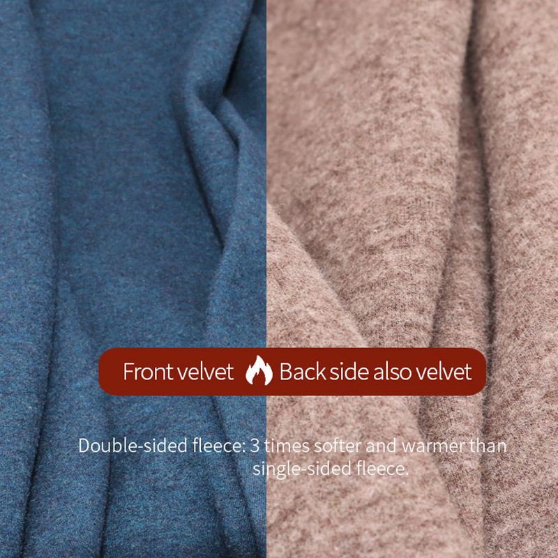 Мужские комплекты термобелья с круглым вырезом и средним вырезом из верблюжьей шерсти