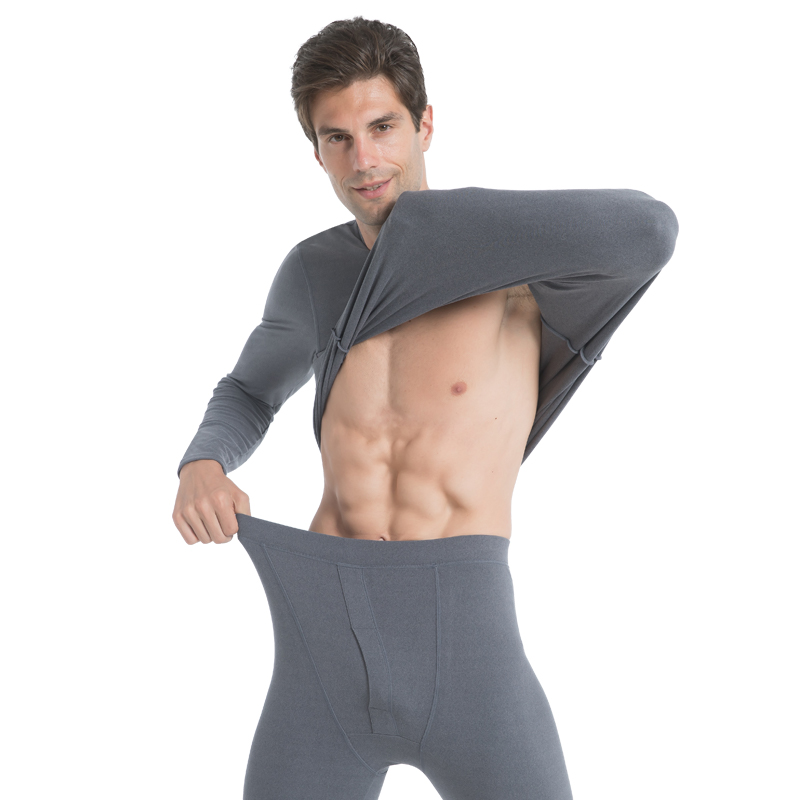 Комплекты мужского термобелья с круглым вырезом из немецкого флиса